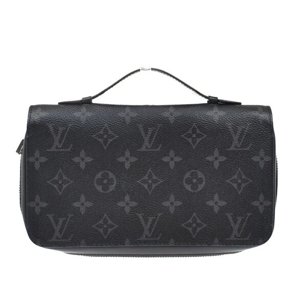 LOUIS VUITTON Zippy XL Long Bifold Wallet Monogram Eclipse 568-082825 - Picture 1 of 16